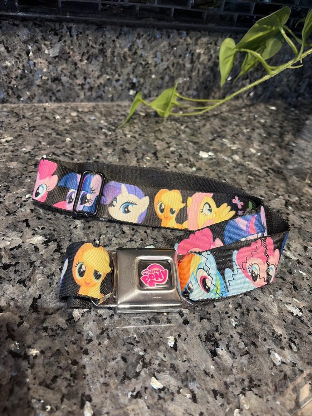 BUCKLE DOWN My Little Pony MLP Adjustable Belt Up To 44" Seatbelt Style 2012